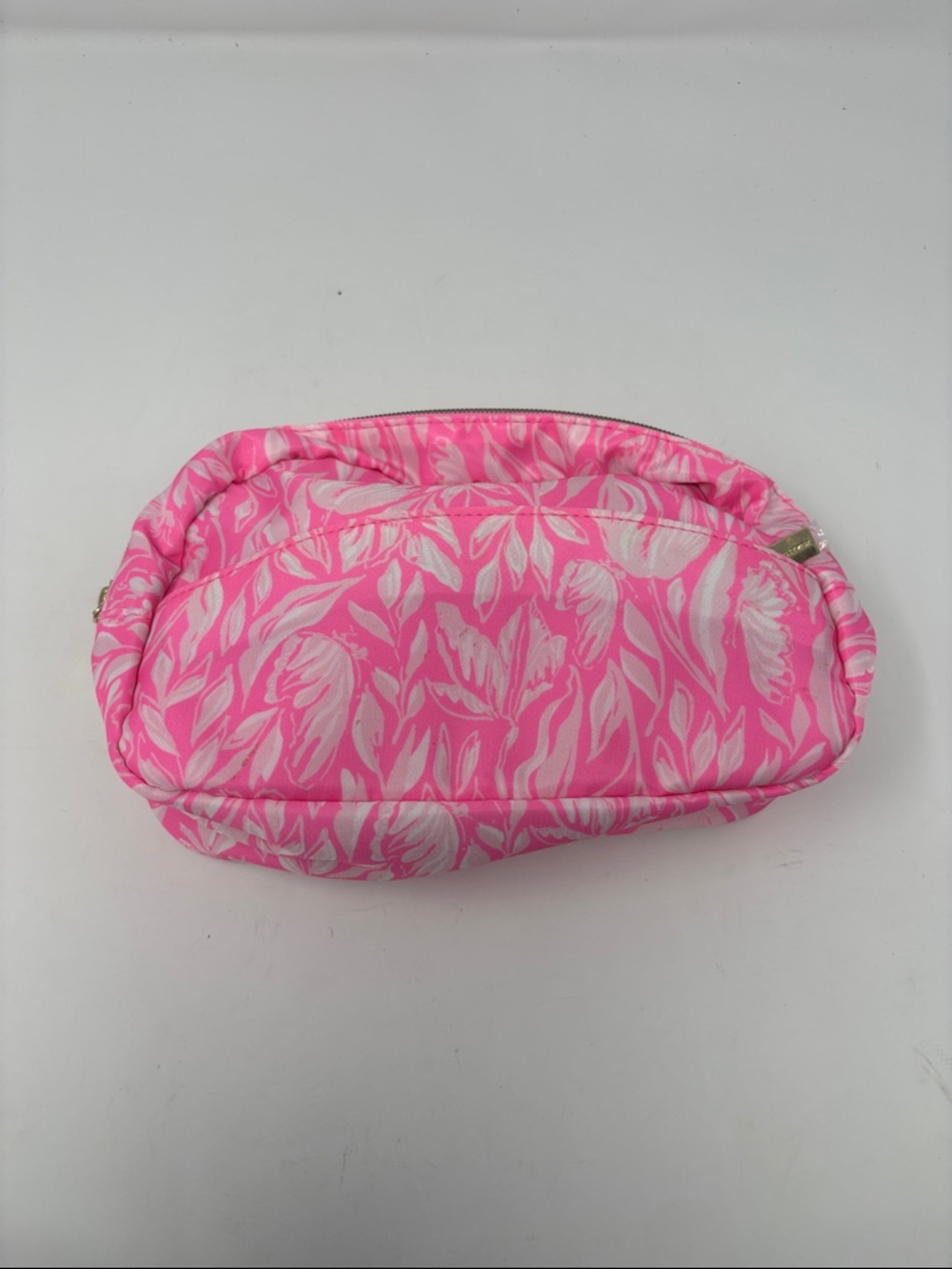 Lilly Pulitzer | Pink Floral Print Cosmetic Pouch